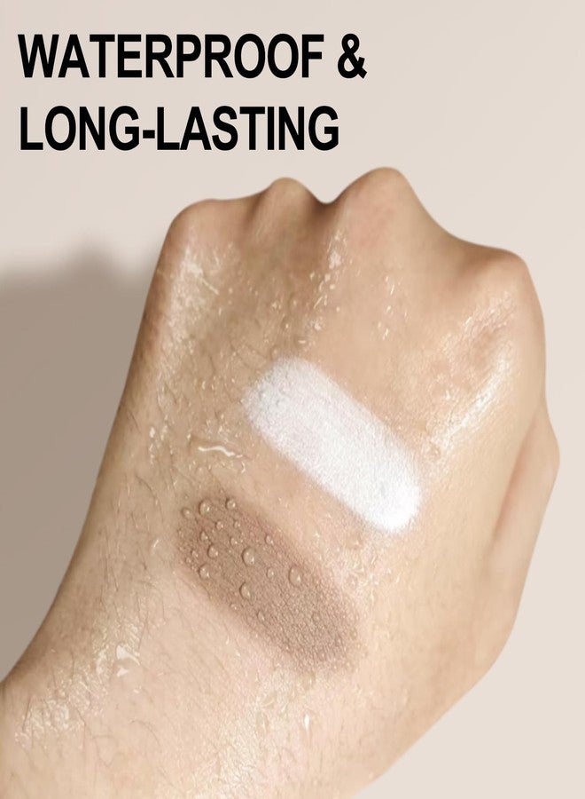 إريندي كونتور إريندي ذو اللون البارد، كونتور كريمي طبيعي مع فرشاة، برونزر مطفي ناعم وسهل الدمج، مقاوم للماء ويدوم طويلاً، مكياج لتحديد ملامح الوجه، حجم مناسب للسفر، 02 رمادي بني - Image 2